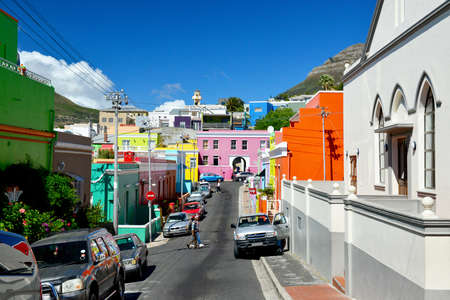 Bo Kaap, Malaysian Quarter, Cape Townのeditorial素材