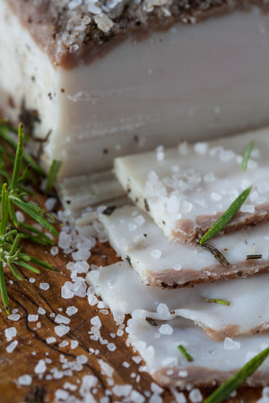 Lard of Colonnata (Carrara)の写真素材