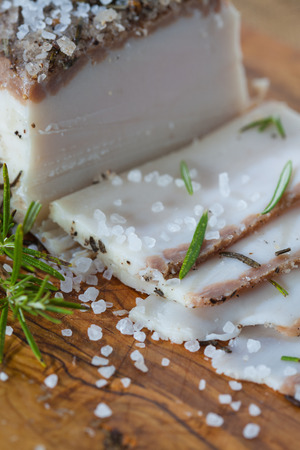 Lard of Colonnata (Carrara)の写真素材