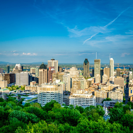 The city of Montrealのeditorial素材