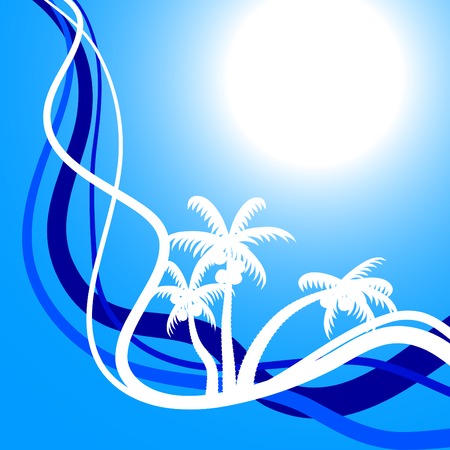 Blue abstract backdrop. Vector illustration. のイラスト素材