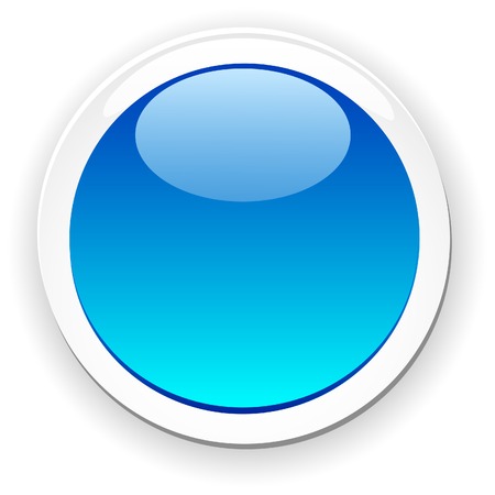 Beautiful shiny button. Vector illustration. のイラスト素材