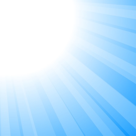 Sun and sunbeams. Vector illustration. のイラスト素材