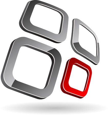 Abstract company symbol.のイラスト素材