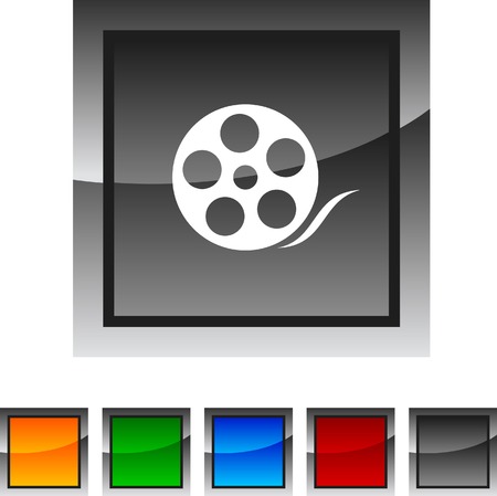  Media icon set. Vector illustration. のイラスト素材