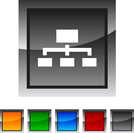 Network icon set. Vector illustration. 
のイラスト素材