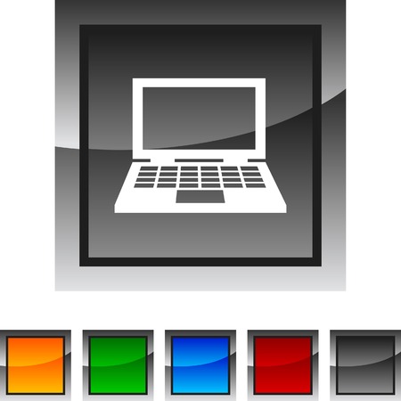 Notebook icon set. Vector illustration. のイラスト素材