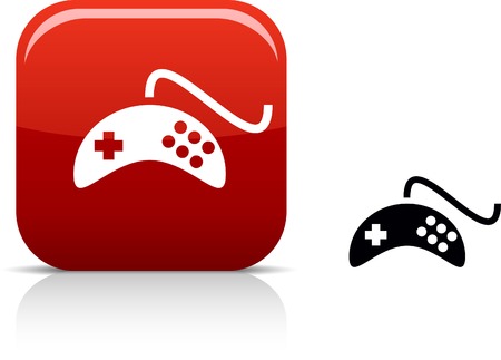  Gamepad beautiful icon. Vector illustration. のイラスト素材