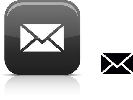 mail beautiful icon. のイラスト素材