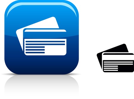 Card  beautiful icon. のイラスト素材