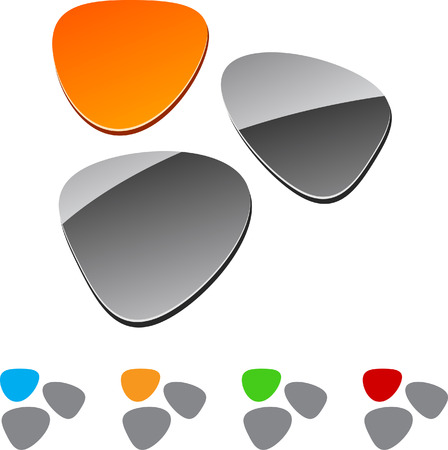 Set of abstract elements. のイラスト素材