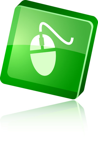 Mouse  beautiful icon. Vector illustration. のイラスト素材