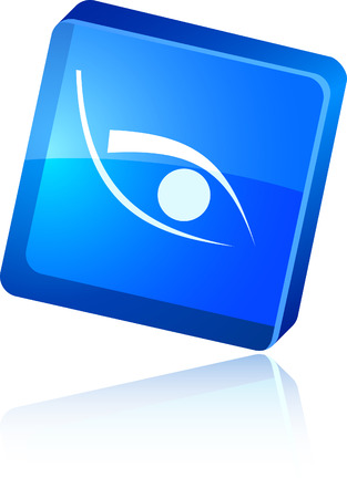 Eye  beautiful icon. Vector illustration. のイラスト素材