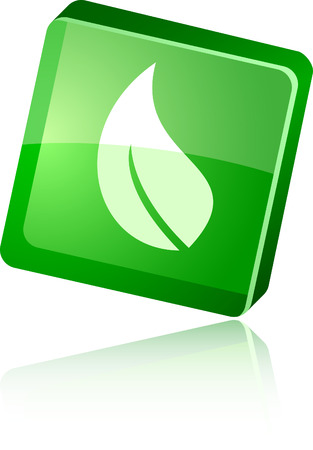 Ecology  beautiful icon. Vector illustration. のイラスト素材