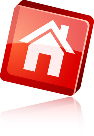 Home  beautiful icon. Vector illustration. のイラスト素材