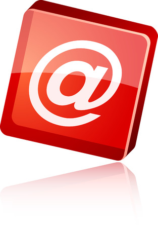   Arroba beautiful icon. Vector illustration.のイラスト素材
