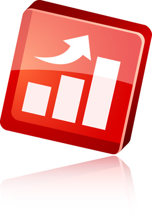   growth beautiful icon. Vector illustration. のイラスト素材