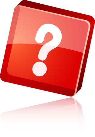  Question beautiful icon. Vector illustration. のイラスト素材