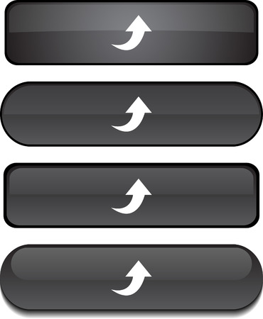  Upload  web buttons. Vector illustration. のイラスト素材