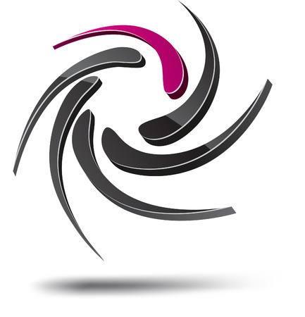 Abstract design element. Vector illustration.のイラスト素材