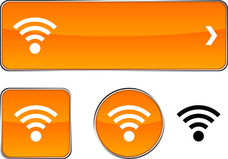  Rss   web buttons. Vector illustration. のイラスト素材