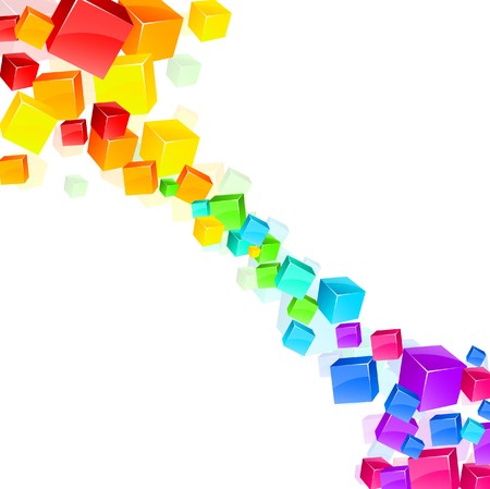 Abstract modern spectrum background.  のイラスト素材