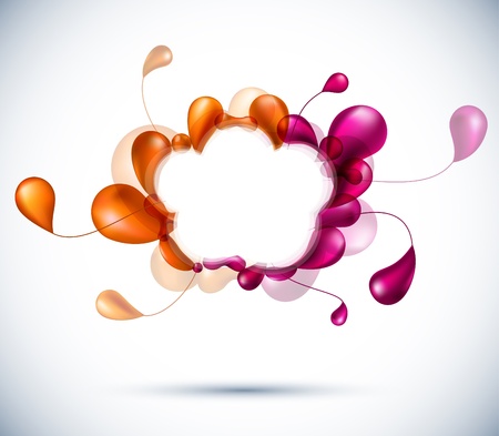 cloud abstract backdrop. のイラスト素材