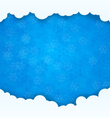 Illustration of snowflakes texture. Christmas background. のイラスト素材