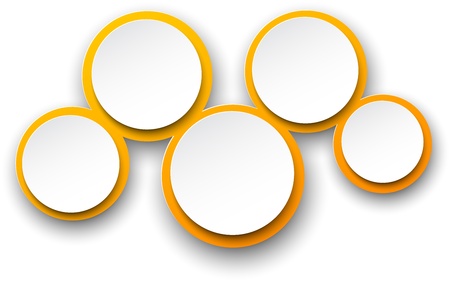  illustration of infographics template design.  のイラスト素材