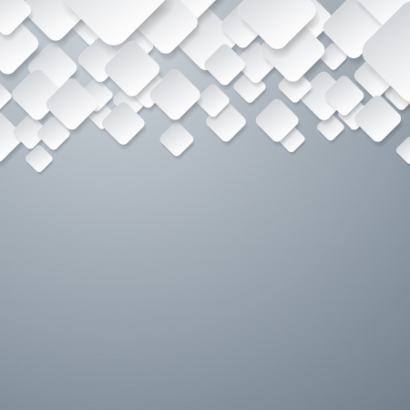 Vector abstract background composed of white paper notes  Eps10  のイラスト素材