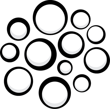 Set of comic style speech bubbles. のイラスト素材