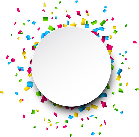 Colorful celebration background with confetti. Vector Illustration. Colorful celebration background with confetti. Vector Illustration.