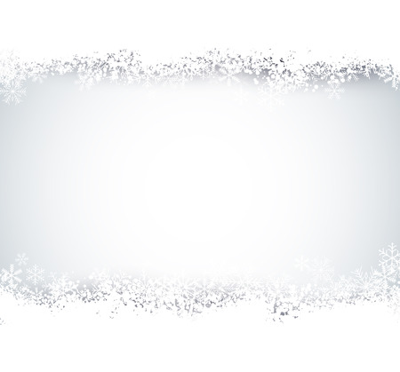 Silver defocused christmas background. Bright bokeh. Vector illustration.のイラスト素材