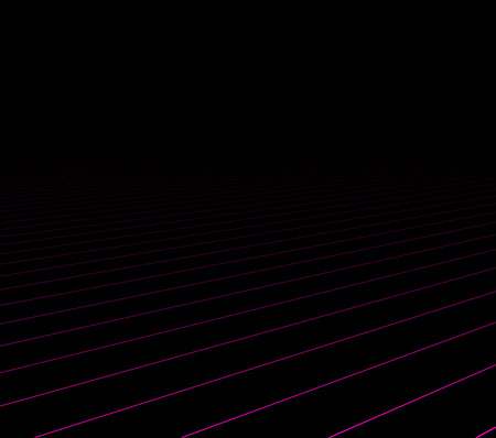 Lines perspective dark background. Vector illustration.