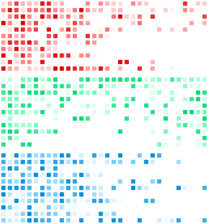 Technology squares pattern banners. Vector background.のイラスト素材