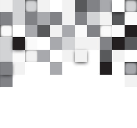 Technology squares pattern banners. Vector background.のイラスト素材