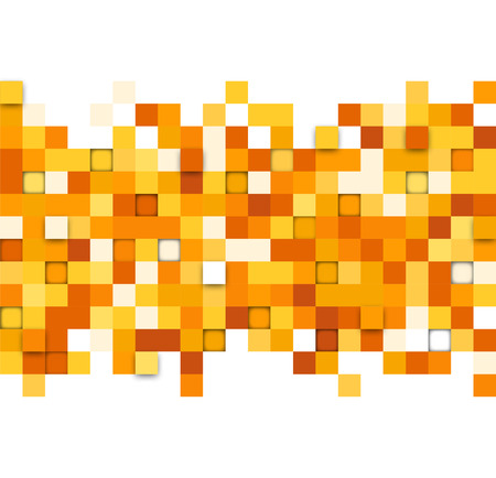 Technology squares pattern banners. Vector background.のイラスト素材