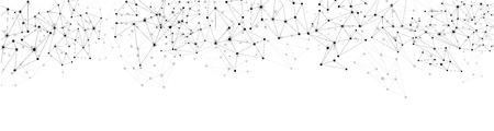 Communication social mesh. Network polygonal background. Vector illustration.のイラスト素材