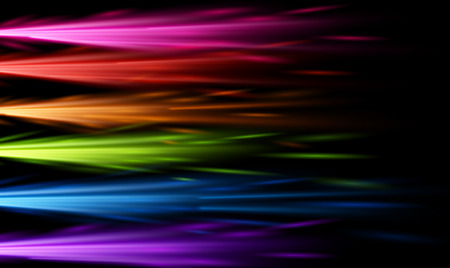 Abstract black background with colour pattern.のイラスト素材