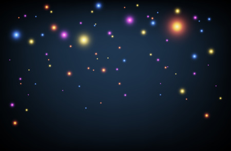 Festive blue background. Vector paper illustration.のイラスト素材