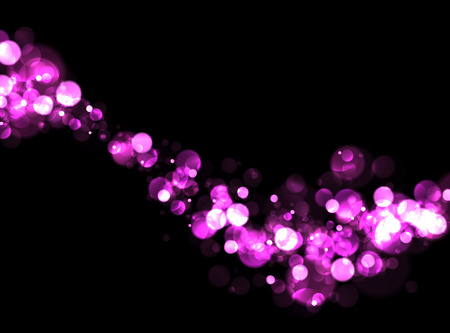 Abstract black background with lilac wave. Vector illustration.のイラスト素材