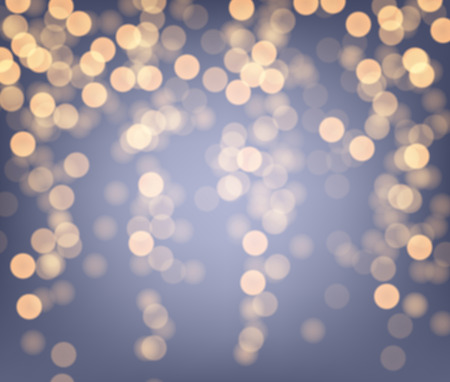 Festive purple and golden luminous background. Vector illustration.のイラスト素材