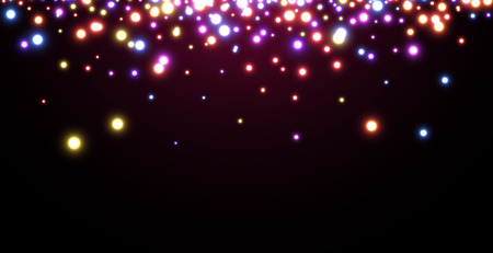 Abstract Christmas vinous luminous background. Vector illustration.のイラスト素材