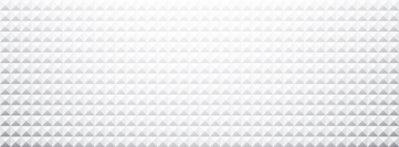 White paper triangles textured banner. Vector illustration.のイラスト素材