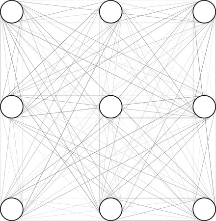 Abstract communications background. Vector paper illustration.のイラスト素材