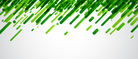 Green abstract background on white. Vector paper illustration.のイラスト素材