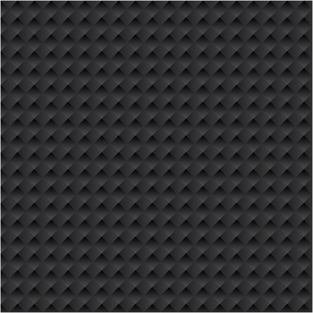 Black geometric checkered texture pattern. Abstract vector background.のイラスト素材