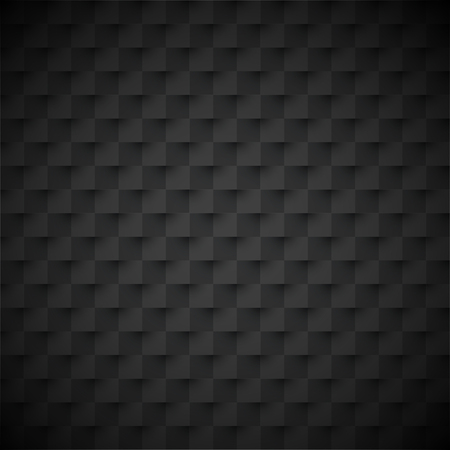 Black geometric checkered texture pattern. Abstract vector background.のイラスト素材