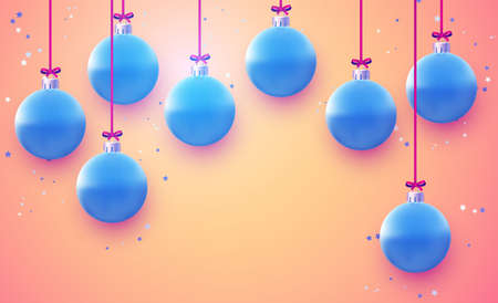 Pink black foil balloons with threads on black background. Space for text. Vector festive illustration.のイラスト素材