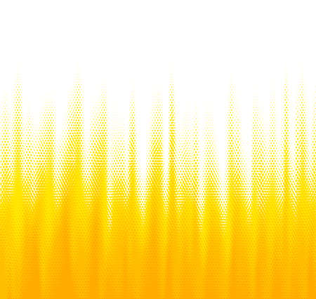 Abstract orange sound waves or wheat field. Vector illustration.のイラスト素材